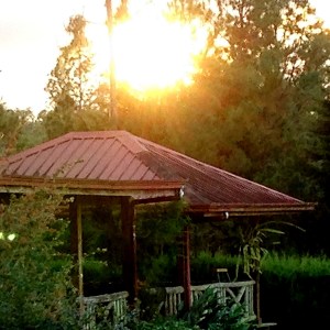 18 Gazebo at Sunset - Gazebo al Atardecer